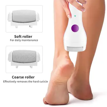 

VGR Rechargeable Electric Foot Grinder To Remove Dead Skin Remover Pedicure Heel Peeling Machine Massager Feet Care