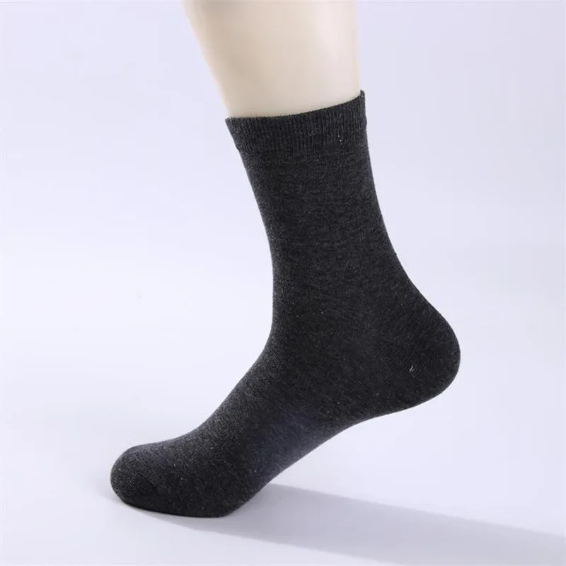 Urgot, 10 пар/лот,, мужские хлопковые носки, новые стили, черные, деловые мужские носки, дышащие, Осень-зима, для мужчин, Meias Calcetines