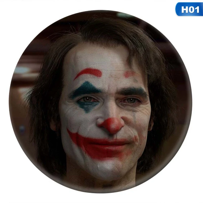 1 дюйм DC комиксов фильм супергерой, Джокер Merch булавки кнопки броши значки Pinback Бэтмен аксессуары для фанатов