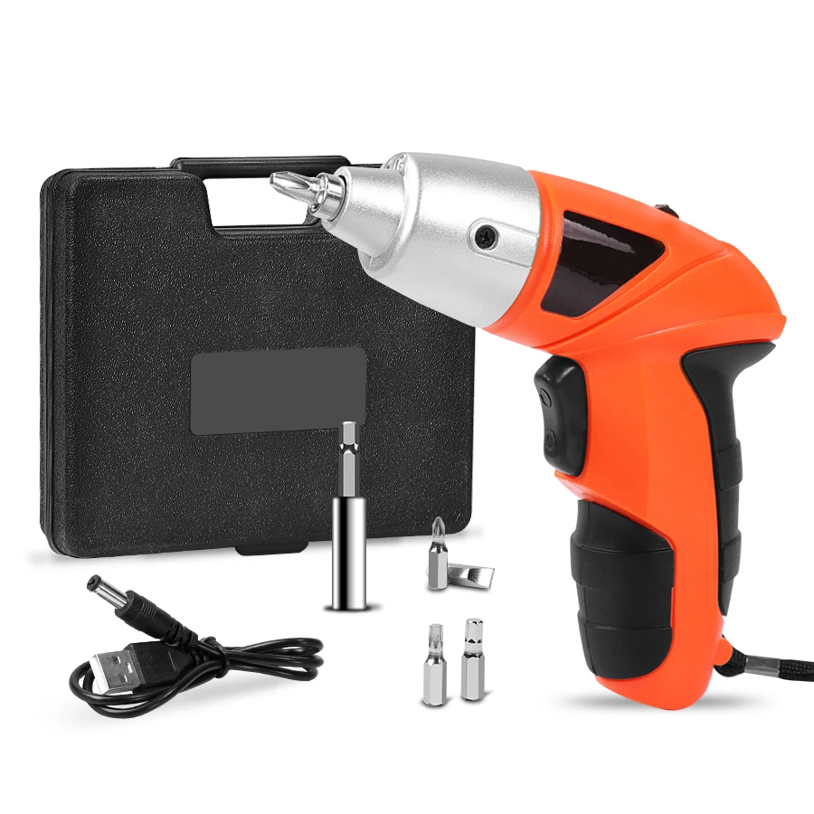 Electric Screwdriver Driver Power Tools Rechargeable Cordless Drill Wireless Mini Electric with Bid