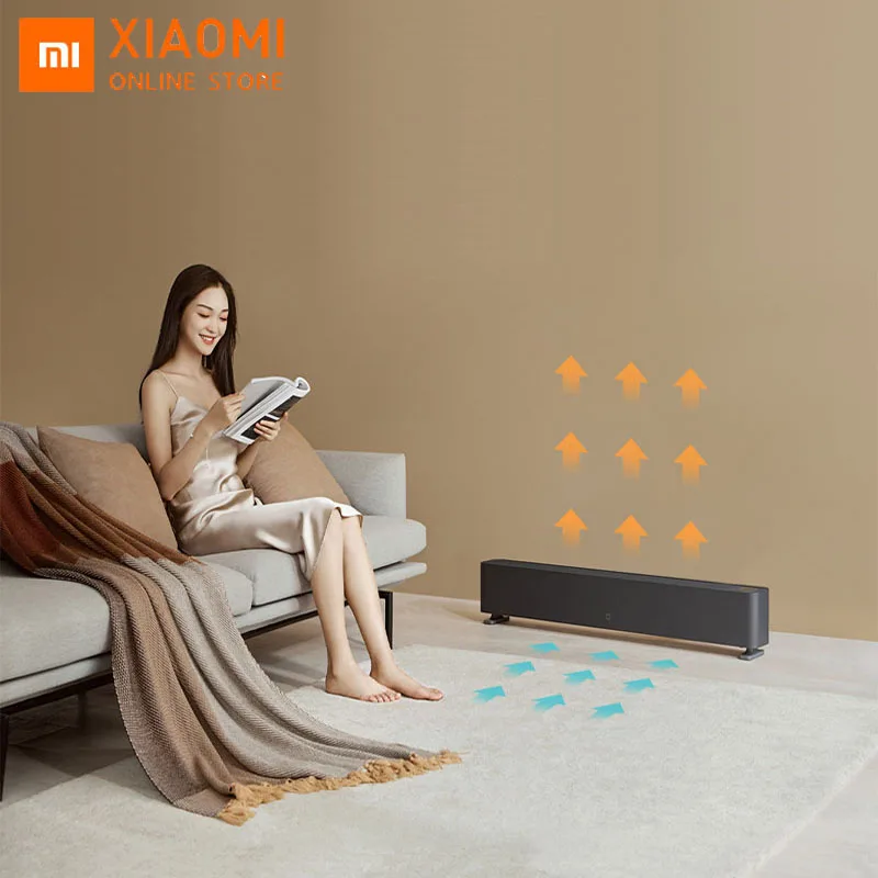 

Xiaomi Mijia Electric Heater Smart Baseboard Electric Heater 1s 2200W Fast Heating App Remote Control Ipx4 Waterproof