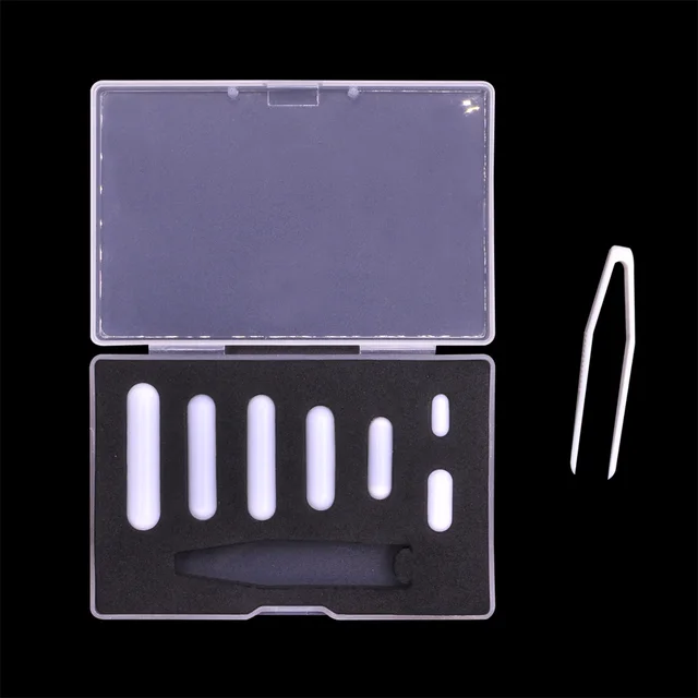 6 Pezzi Barre Magnetiche Per Agitazione Stonylab - PTFE Rivestito Per Laboratorio - Foto 2