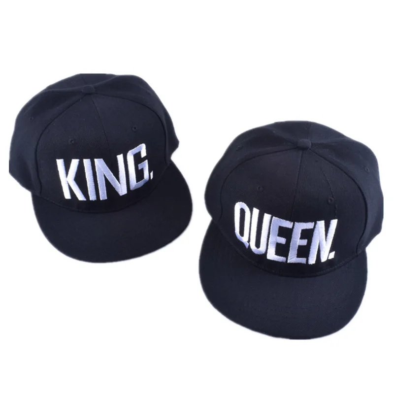 Бейсболка KING QUEEN для мужчин и женщин Кепка с козырьком папы Спортивная влюбленных