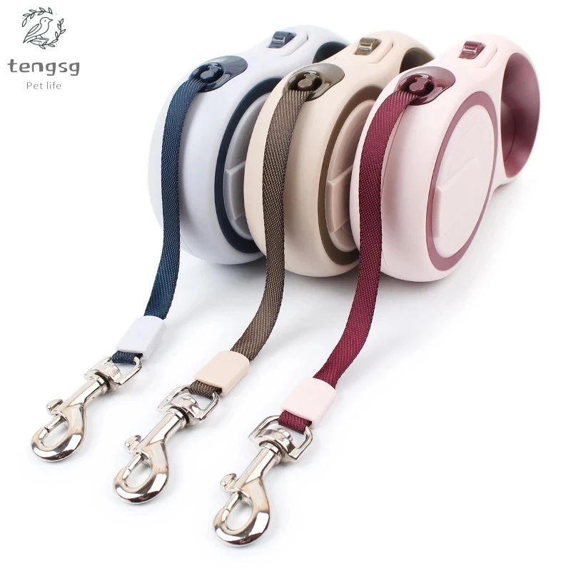 

Pet automatic retractable traction rope high-end traction high-quality automatic retractable traction device dog leash