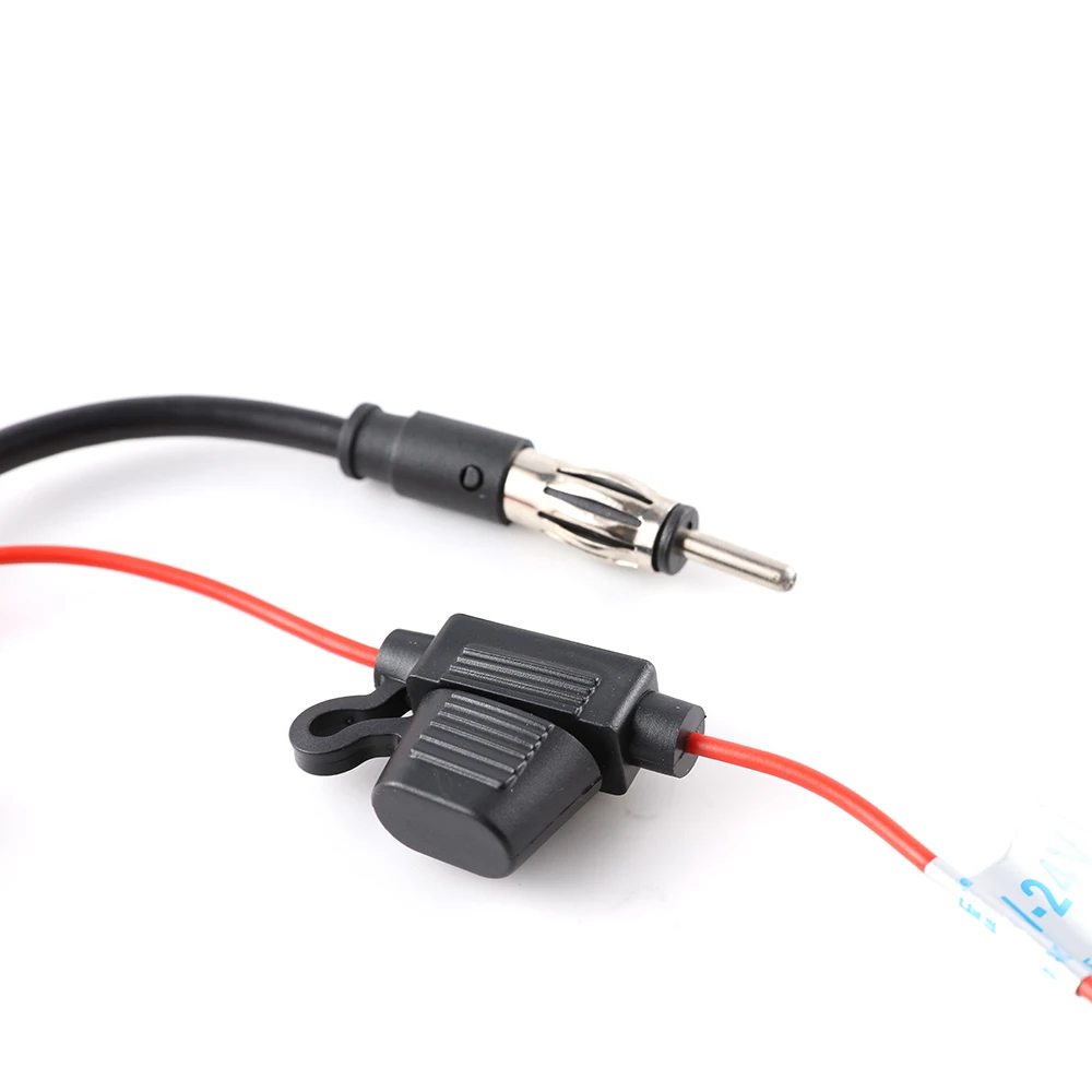Автомобильный усилитель сигнала FM Amp 88 108 Mhz 12V Универсальный анти помехи