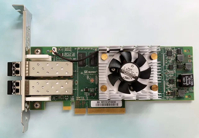 Для Qlogic QLE2672 HBA оптоволоконная карта 16 Гбит/с многомодовая оптоволоконная карта оригинальная PCI-E 2