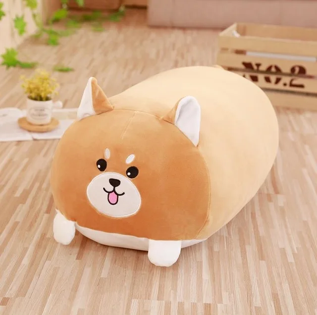 60/90 см гигантские угловая био Подушка японской анимации Sumikko Gurashi плюшевая игрушка мягкие детские Колготки с рисунком для девочек подарок на день Святого Валентина - Цвет: dog