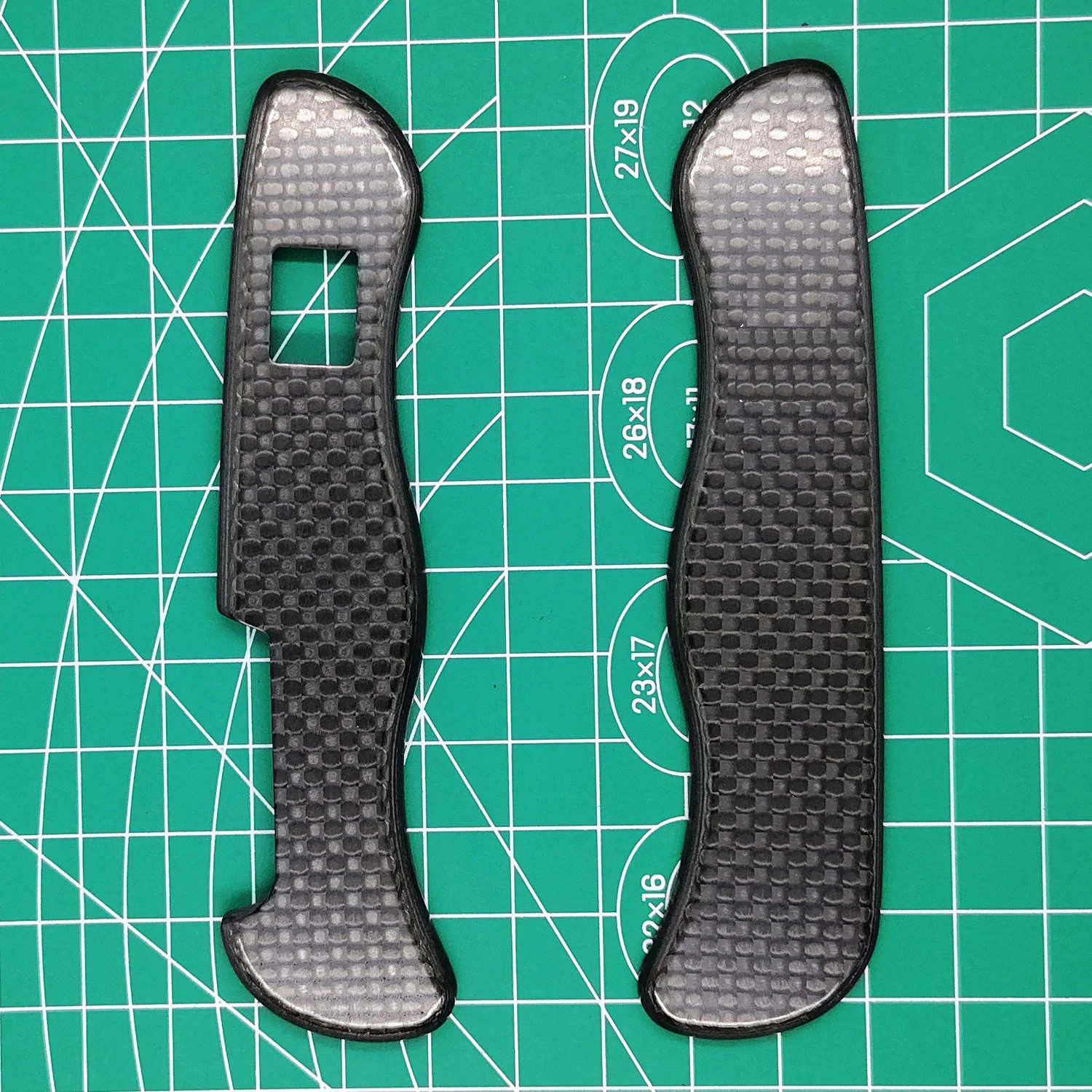 Custom Made 3k Carbon Fiber Scales Handle For 111mm Victorinox Swiss