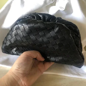 

2020 Fashion Genuine Leather Weave Clutch Bag Luxury Handbags Women Bag Popular Designer Shoulder Bag Crossbody Bag Lady Totes