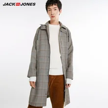 Jack Jones Осенняя мужская куртка со съемным капюшоном средней длины куртка мужская| 218321571