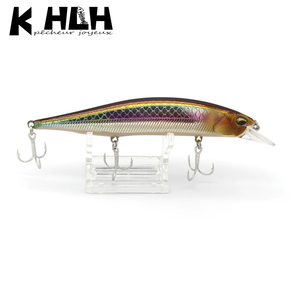 HLH Плавающий Гольян 120 мм 19 г 0 2 м рыболовная приманка jerkbait slahbait snapper bass seabass Щука