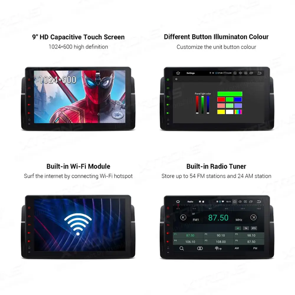 Clearance XTRONS 64GB 4GB 9