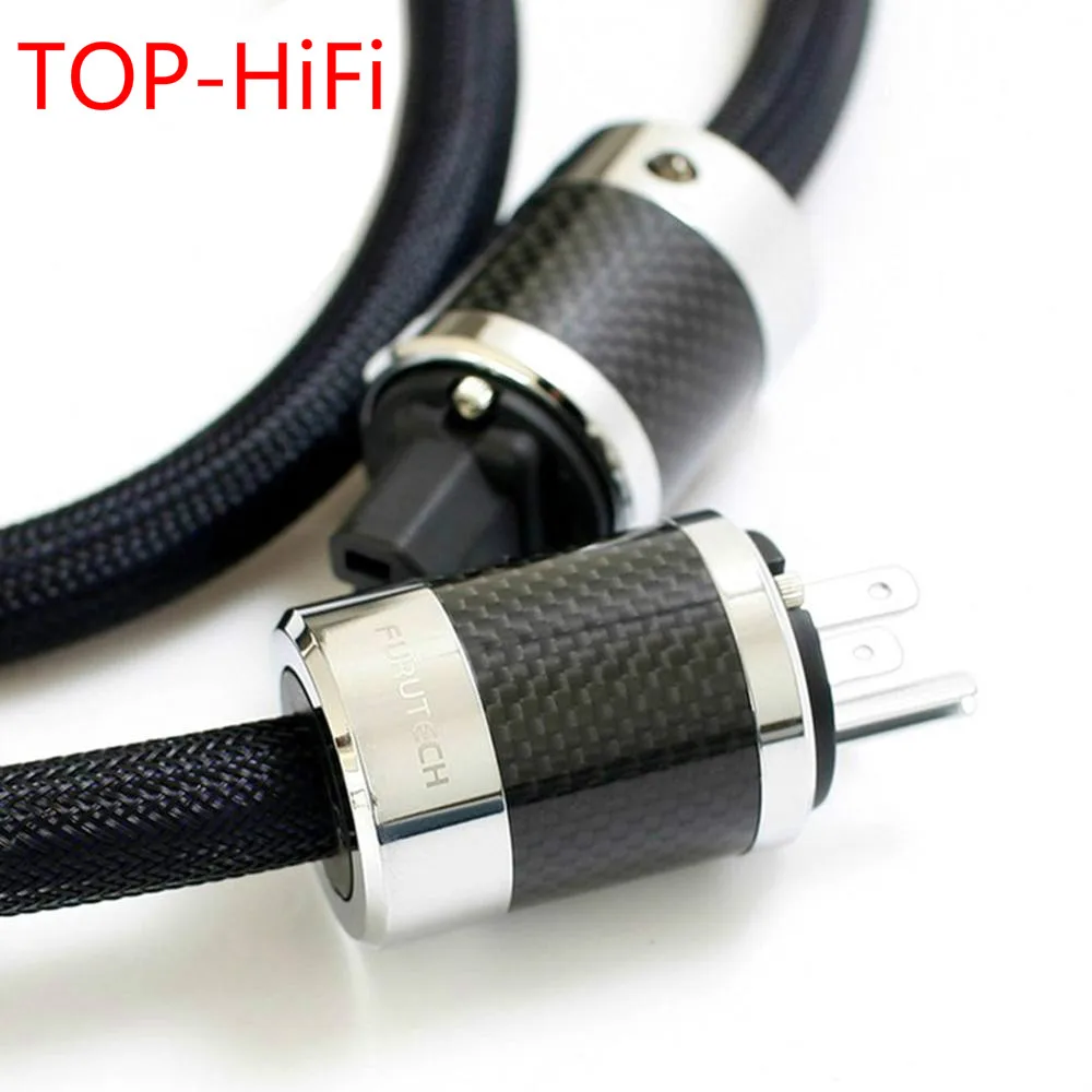 

Кабель питания PS-950-18 из углеродного волокна, Hi-Fi, кабель питания переменного тока с разъемом FURUTECH
