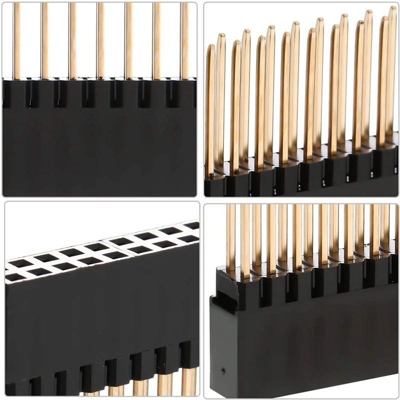 

Extra Tall Female 0.1 Inch Pitch Stacking Header for Raspberry Pi A+/B+/Pi 2/Pi 3 Extra Tall Header 2X20(40 Pin)