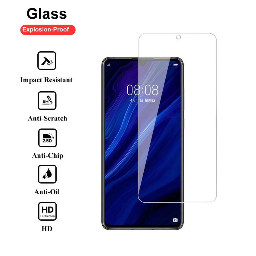 Закаленное стекло для Huawei P30 Lite P40 P20 Pro P10 P9 P Smart 2019 защита экрана защитное