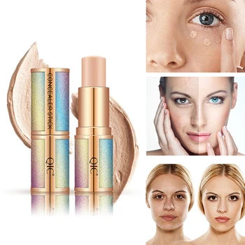 

QIC Magical Concealer Stick Concealer Foundation Makeup Full Cover Acne Pore Contour Face Concealer Cream Makeup TSLM1
