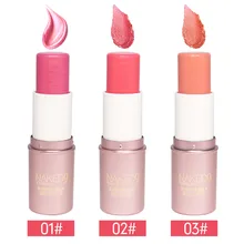 65 г Румяна палочка Матовая Обнаженная макияж ремонт Румяна продукты красоты водостойкий питательный инструмент для красоты для девочек щек румяна