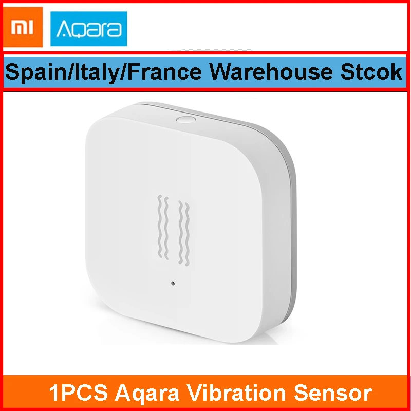 1 PCS Aqara Sensor Aqara умный датчик вибрации домашний Безопасный внутренний выпуск внутренний монитор низкое потребление недорогой ZigBee беспроводной протокол - Комплект: 1 PCS Aqara Sensor