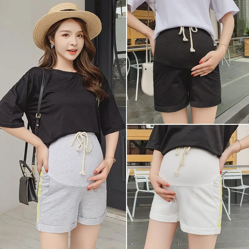 

Maternity Clothes 2019 Summer New Style Korean-style Fashion Casual Pregnant Women Abdominal Support Shorts