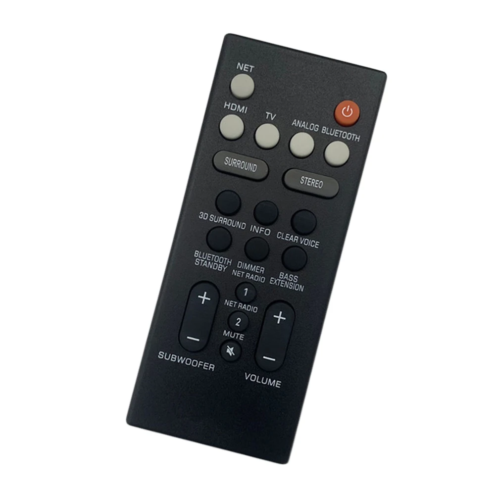 New Replaced Remote Control For Yamaha YAS-108 YAS-207 YAS