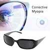 Rcorrectinve Myopia Glasses Men Women Diopters Exercise Eyesight Pin Hole Reading Glasses Anti Fatigue Freeshipping Black очки ► Photo 1/6