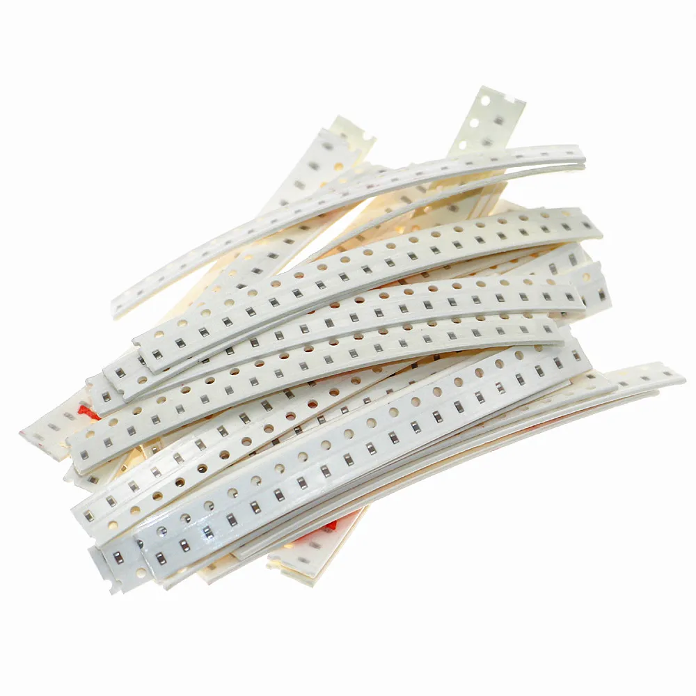 720Pcs 0603 SMD Capacitor Assorted Kit 36 Values 1pF~10uF Samples Kit