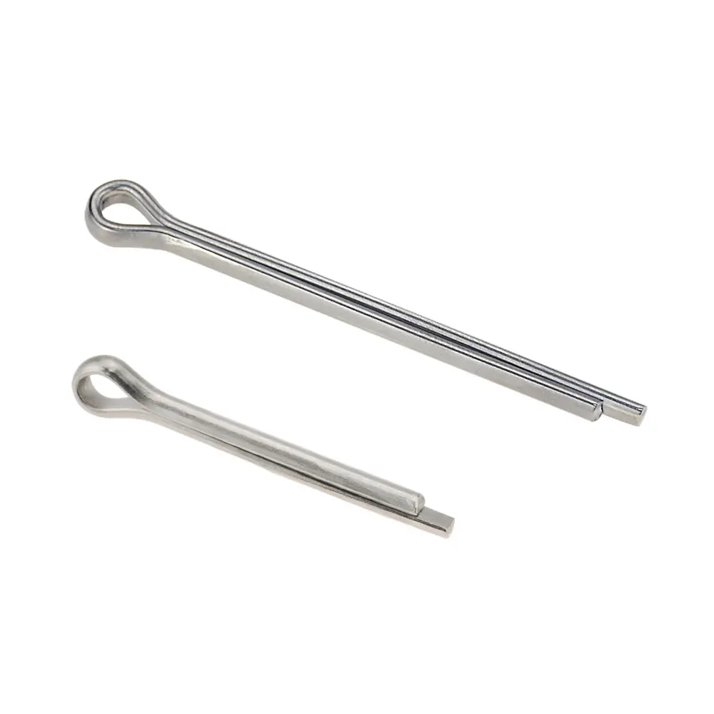 GB91 M1 M1.5 M2 M2.5 M3 M4 M5 304 Stainless Steel Split Pin Snap Pin Whistle Hairpin U-pin Steel Length 8-70mm Cotter