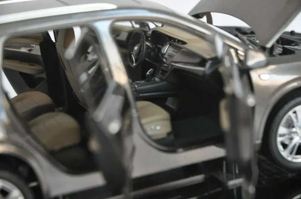1:18 литая под давлением модель для GM Caddillac XT6 SUV игрушечная машинка миниатюрная Коллекция подарков Горячая Распродажа XT