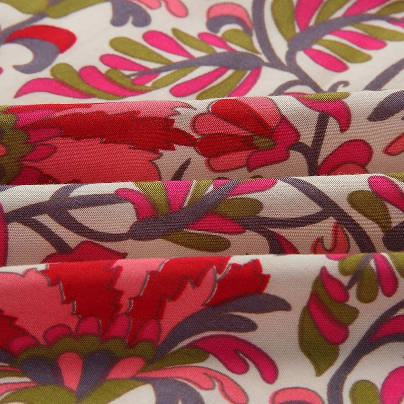 SWQZVT Fashion Women Floral Print Irregular Long Skirt 2020 Summer Beach Skirts High Waist Party Women Skirt Clothing (9)