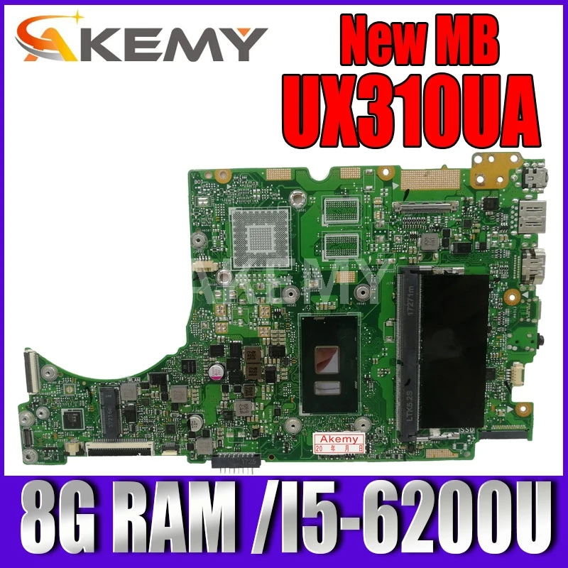 Материнская плата для ноутбука Akemy ASUS UX310UQK UX310UA UX310UAK UX310UQ UX310UV UX310U RX310U материнская