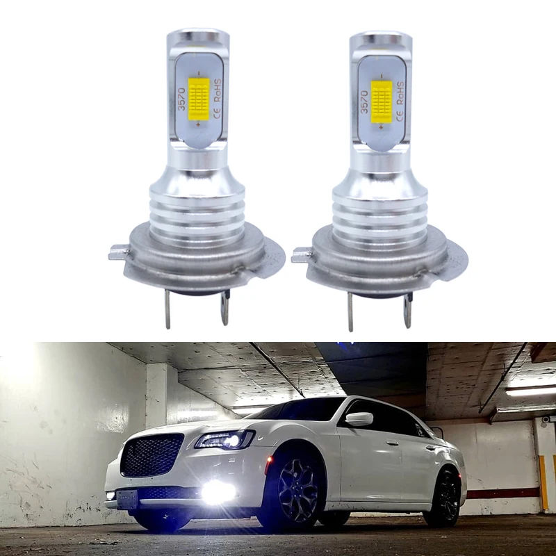 

2x 2000LM H8 H11 LED Fog Lights Bulb H3 H1 H7 HB4 9006 Car LED DRL Lamp For Kia Sportage Ceed Rio 3 4 Car Driving Lamp
