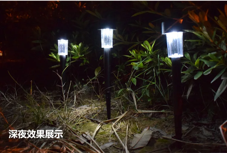 Solar Garden Lamp Solar-powered Lawn Lamps Solar Small Tube Lamp Solar Outdoor Light Garden Lights