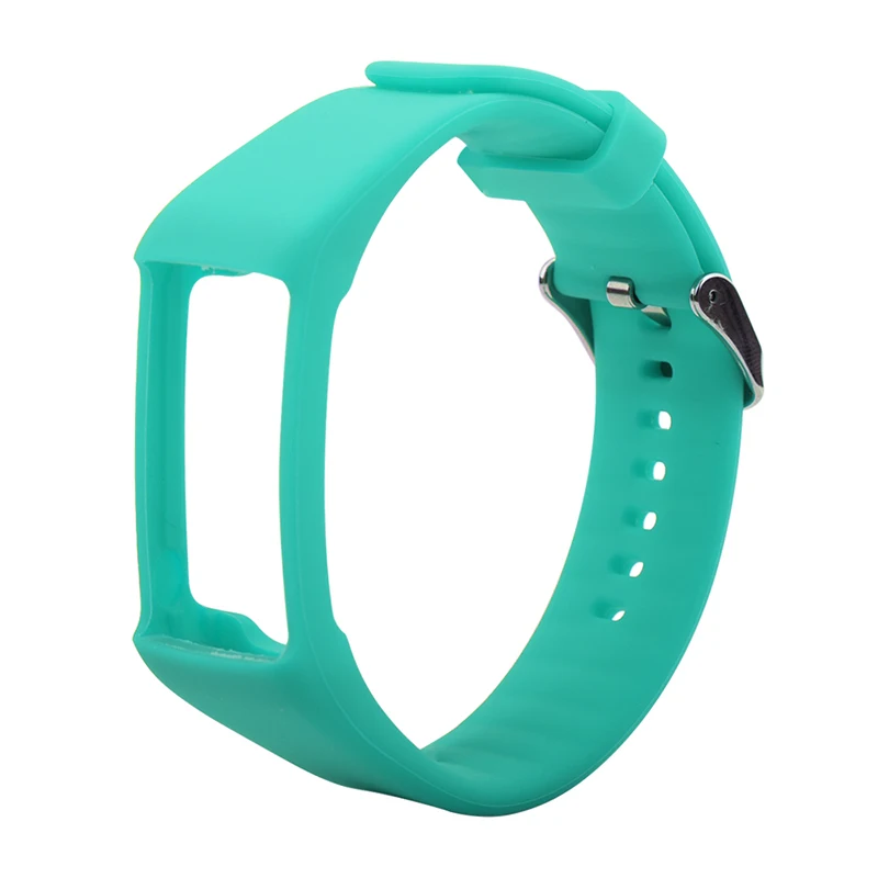 Синий цвет Waitst Band подходит для Polar A360 A370 силиконовые часы браслет ремешок Браслеты