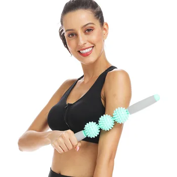 

Massage Roller Stick Muscle Body Massage Relax Tool Roller Sticks Ball Release Pain Leg Equipment Comprehensive Training Device