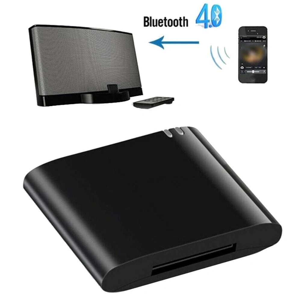 4,1 30pin Динамик Приемник Bluetooth аудио адаптер Bluetooth музыкальный приемник для IPod 30 Pin док-станция динамик США