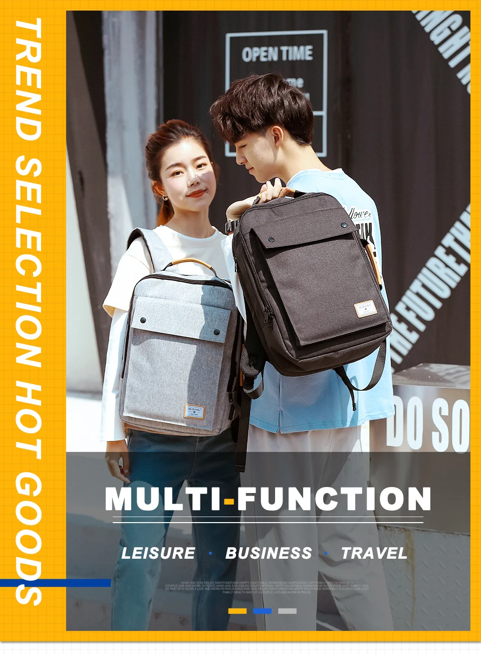 Business Backpack Men Briefcase Travel USB Charging Bag Male Waterproof Laptop 15.6 Inch Notebook Bags Pack Unisex Women Bagpack (1)