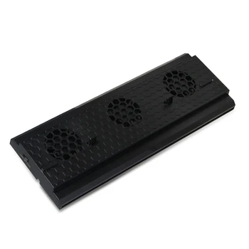 

Vertical Stand with Cooling Fan for X b o x one X Console Holder Cooler with 3 USB Ports for X b o x One X Console