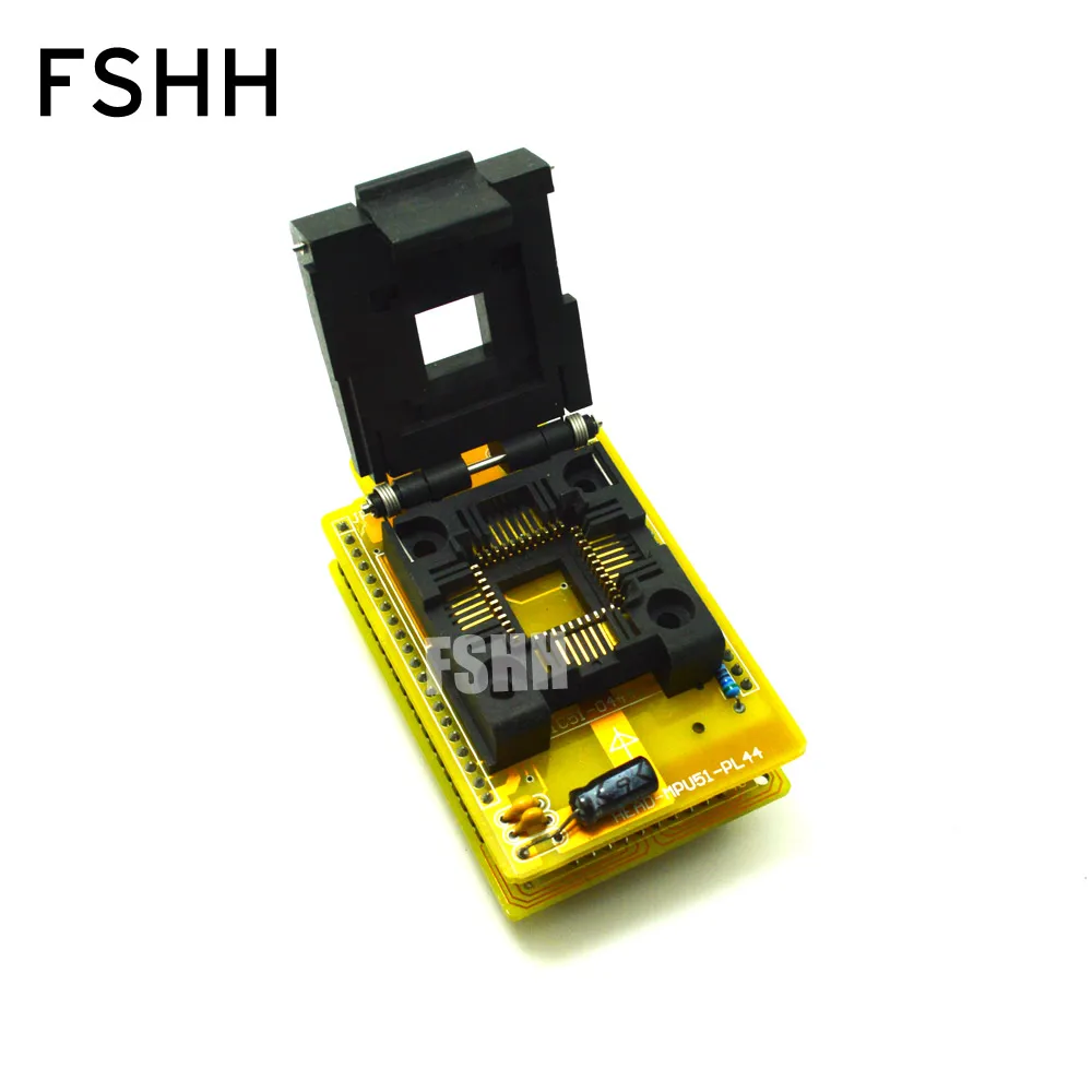 

HEAD-MPU51-PL44 адаптер для программирующего адаптера GANG-08 PLCC44 IC SOCKET(Flip test seat)