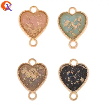 

Cordial Design 100Pcs 12*17MM Jewelry Accessories/Earrings Connectors/Heart Shape/Hand Made/DIY Earrings Making/Earring Findings