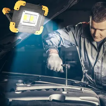 

Durable Portable Spotlights Long Life Low Power Multifunctional Working Lamp Portable Spotlight Outdoor Camping Emergency Light