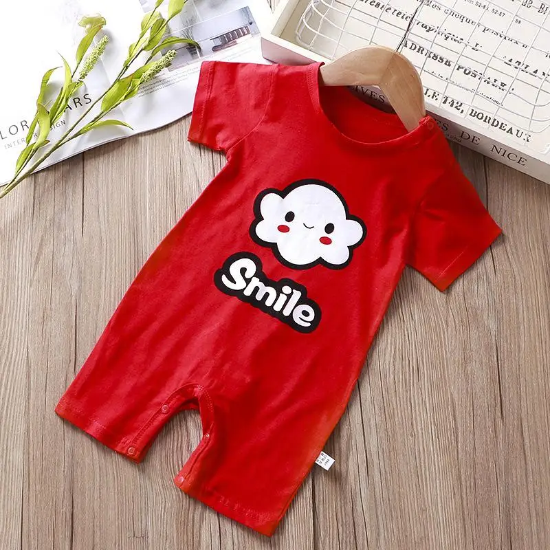 Newborn Knitting Romper Hooded  2021 Summer New Baby Romper Short Sleeve Baby Boys Girls Clothes Newborn Clothing Casual Baby Girl Clothing Infant Suit Baby Bodysuits expensive Baby Rompers