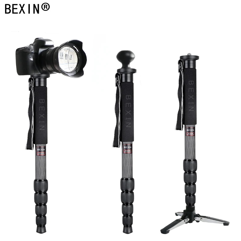  Lightweight camera tripod monopod carbon fiber monopod video DSLR stand portable shoot stick for pa