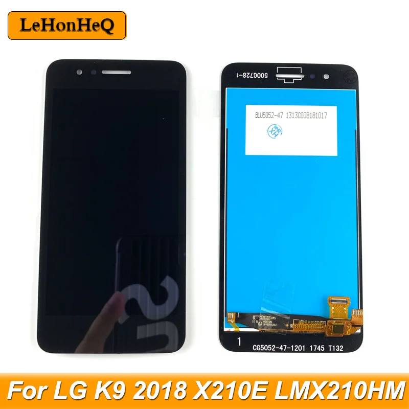 100% протестированный 5 0 &quotЖК дисплей для LG K9 2018 LCD X2 X210K X210HM кодирующий