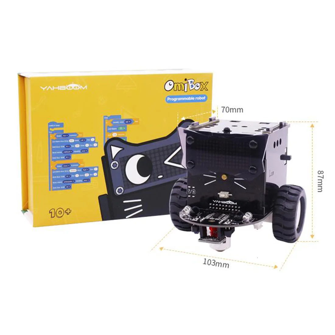 High Recommend 1 Set Standard Version Omibox Scratch Programmable Robot Car Kit