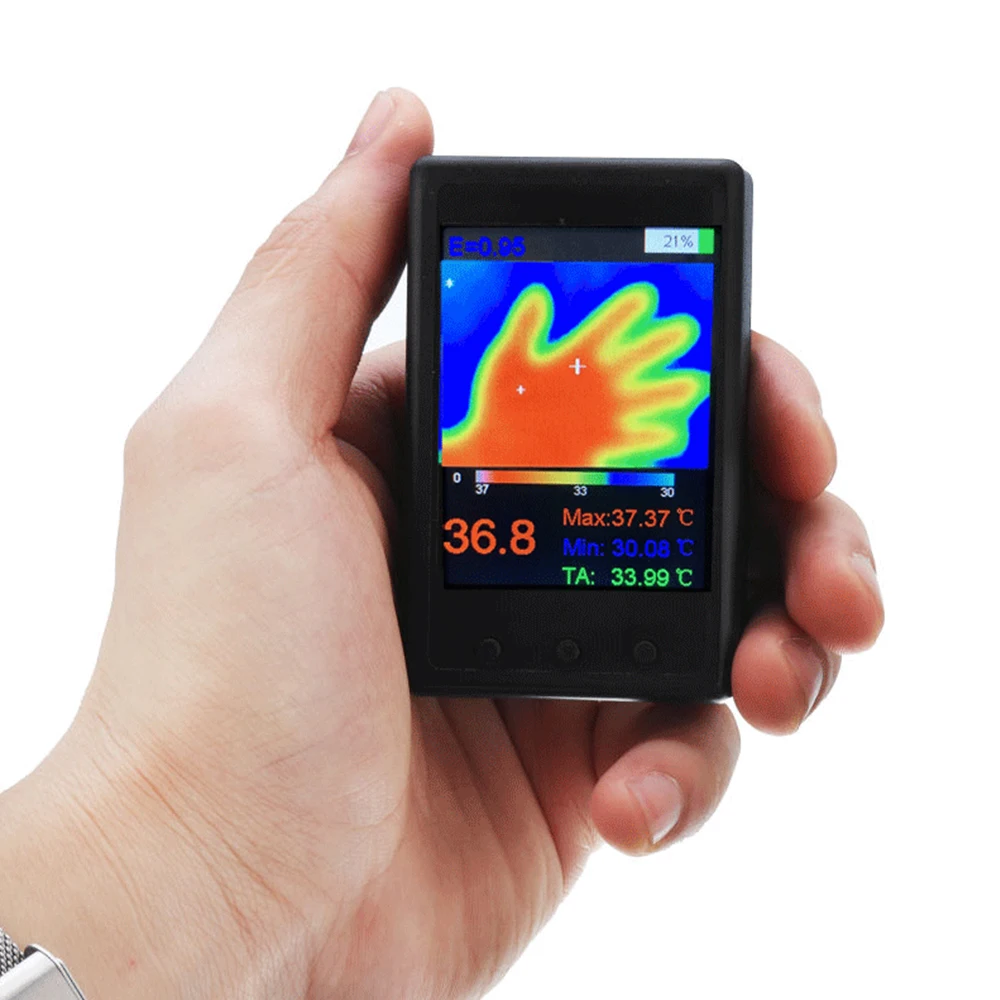

Protable Infrared Thermometer Handheld Thermograph Camera Infrared Temperature Sensor Digital Infrared Thermal Imager