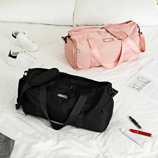 US $12.97 Women Waterproof Gym Sports Bag Men Fitness Training Backpacks Multifunctional Travel Nylon Bolsa S