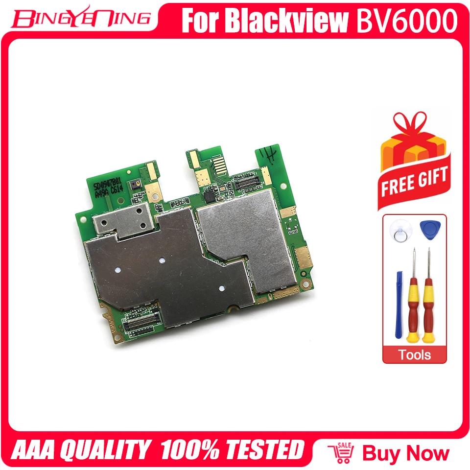 Материнская плата BingYeNing 2 Гб + 16 ГБ для Blackview BV6000/BV6000S Шлейфы мобильных телефонов  | Шлейфы для мобильных телефонов -32982602205