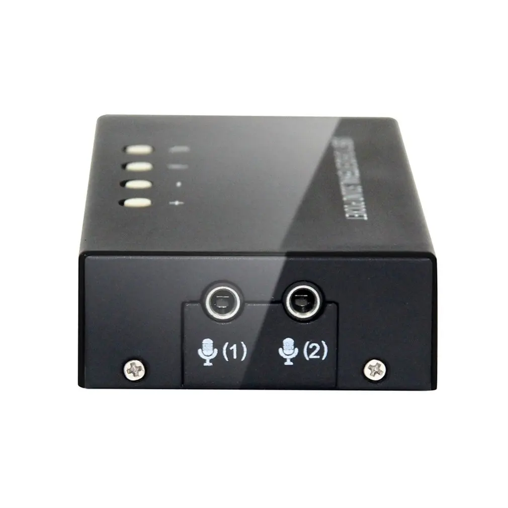 USB 7,1 внешний звук компактный чехол цифровой аудио потоковая Звуковая карта адаптер конвертер Черный