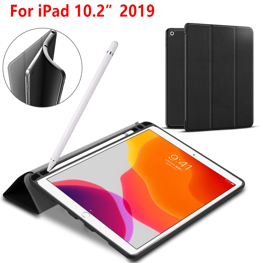 Tablet case for ipad 10.2 2019 folio cover case for Apple ipad 7 7th 10.2