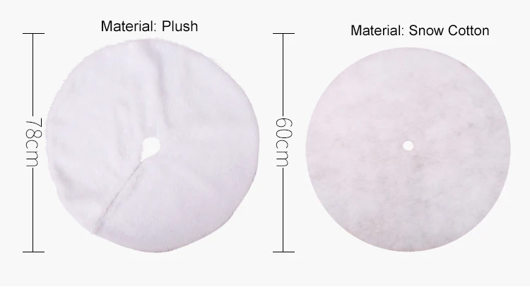 Рождественская елка, юбка, чистый белый длинный ковер, украшение для дома ozdoby na choinke navidad adornos, плюш и Снежный хлопок